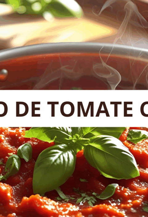 MOLHO DE TOMATE CASEIRO
