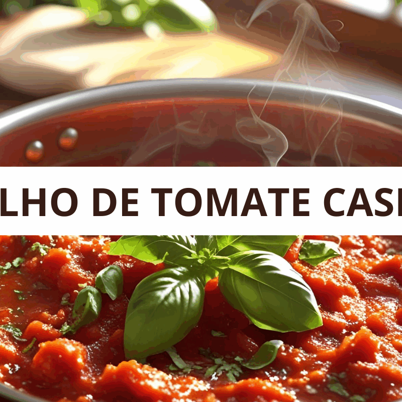 MOLHO DE TOMATE CASEIRO