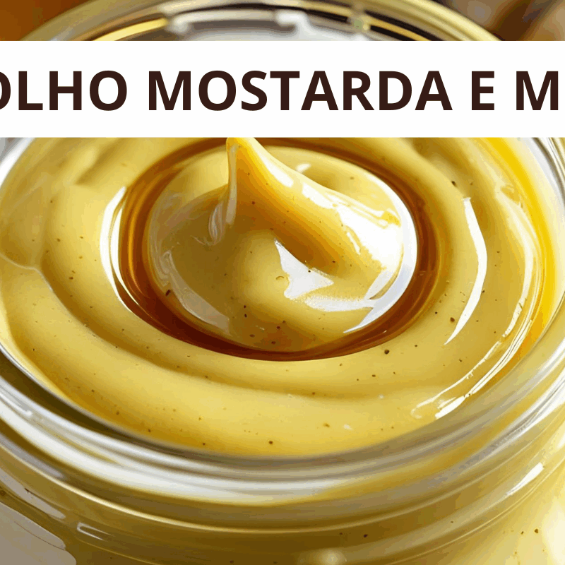 MOLHO MOSTARDA E MEL
