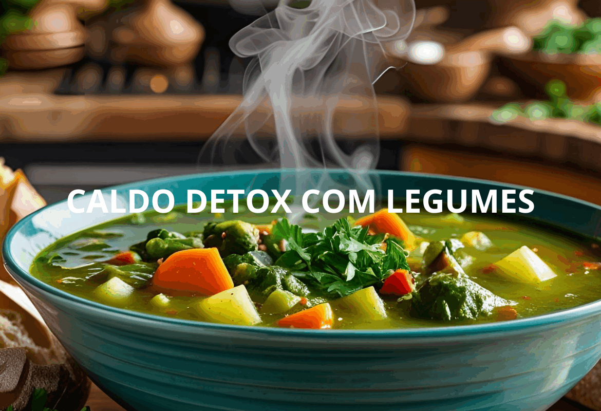 CALDO DETOX COM LEGUMES