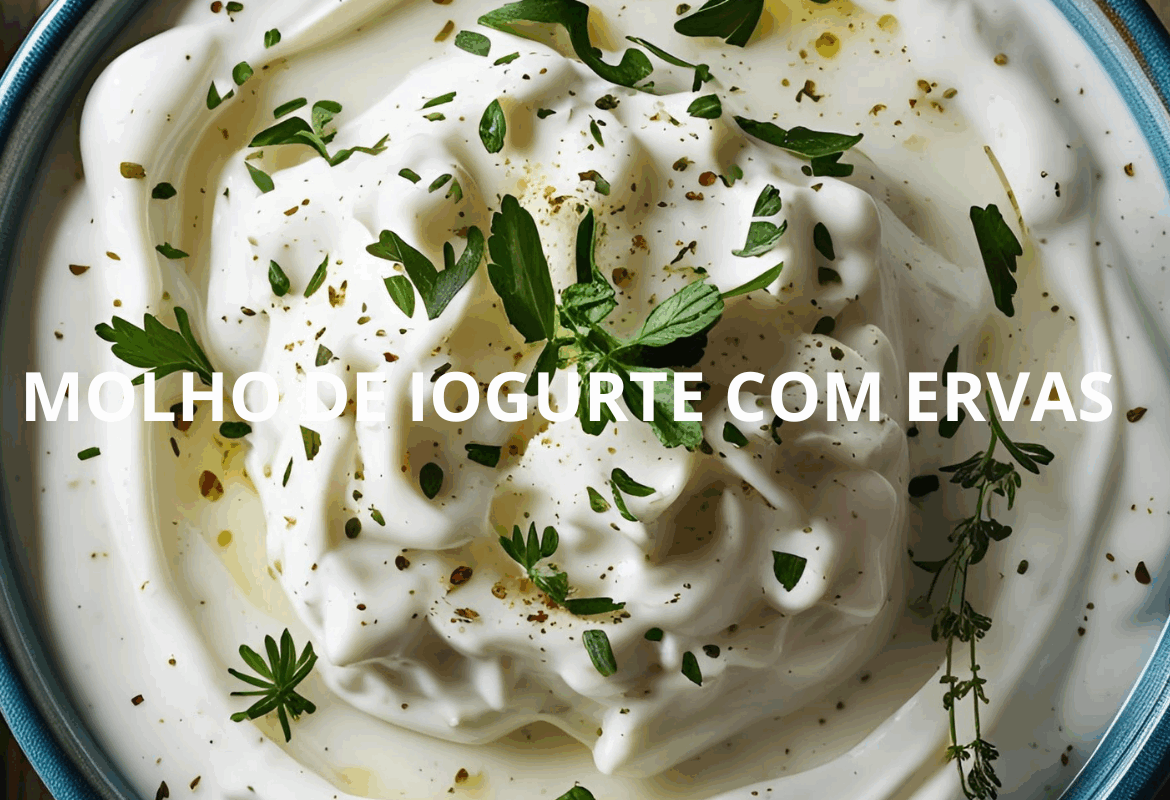 MOLHO DE IOGURTE COM ERVAS