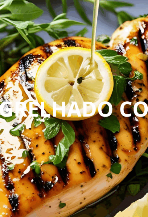 FRANGO GRELHADO COM LIMÃO