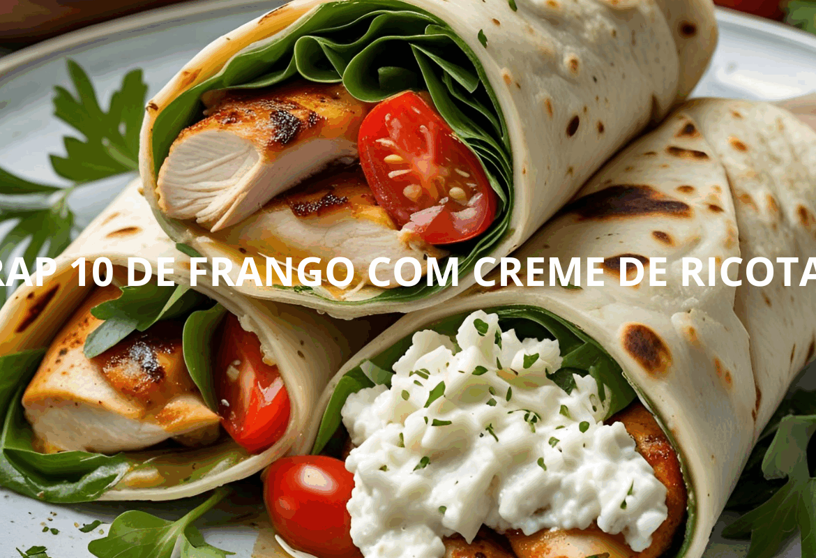 RAP 10 DE FRANGO COM CREME DE RICOTA