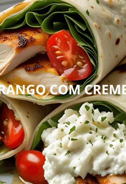 RAP 10 DE FRANGO COM CREME DE RICOTA