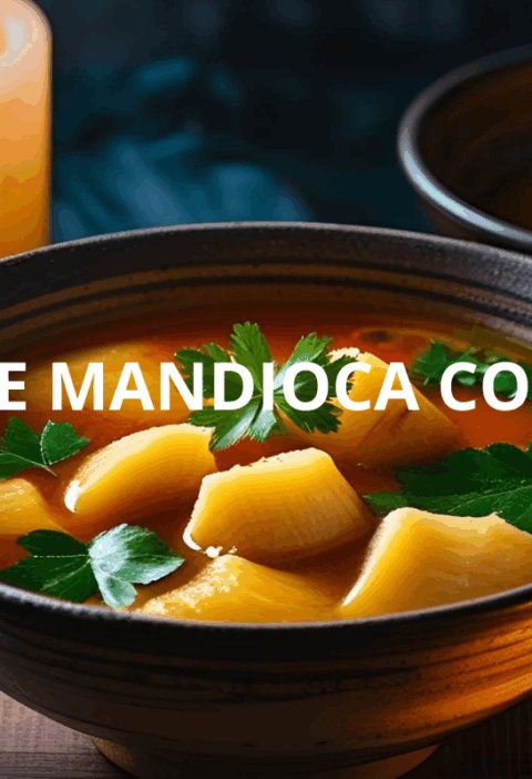 CALDO DE MANDIOCA COM CARNE