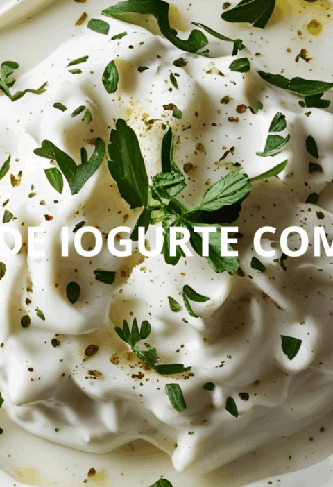 MOLHO DE IOGURTE COM ERVAS
